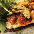 Hummus-Sandwich mit mariniertem Gemüse