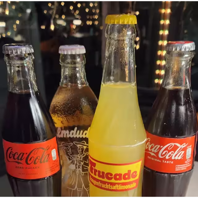 Soft drinks lemonade