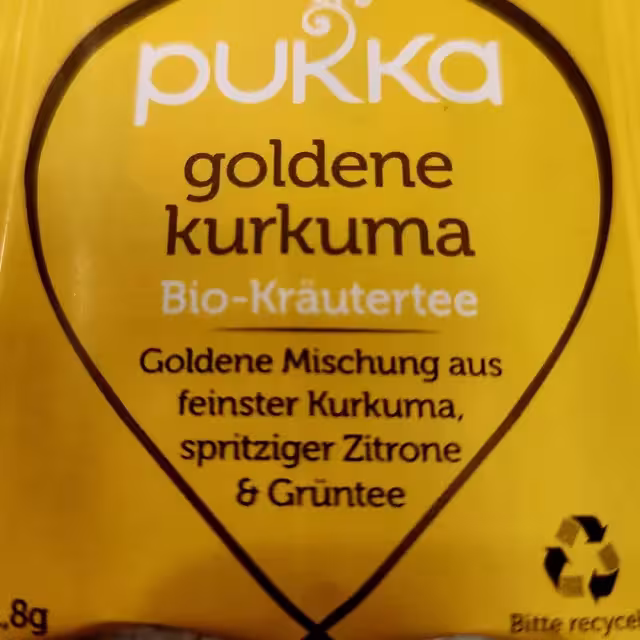 Kräutertee Goldene Kurkuma